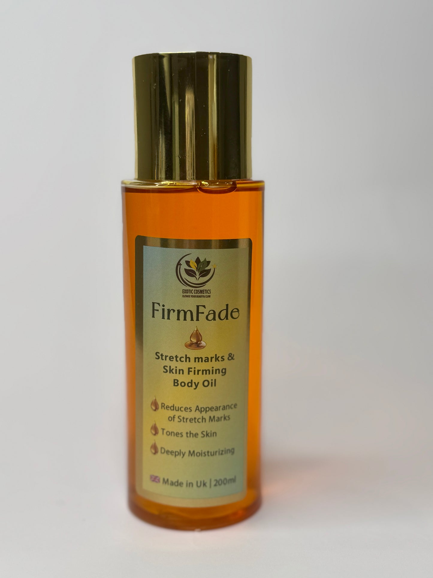 Stretch Mark Fading and Skin Firming Body Oil