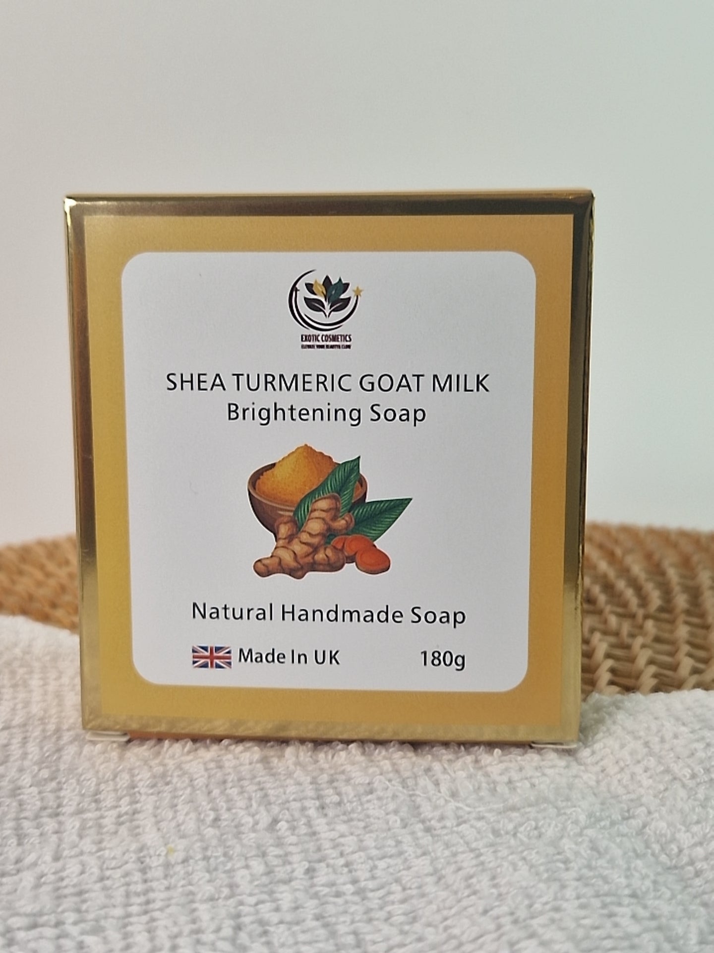 Shea butter Goat Milk Tumeric Soap