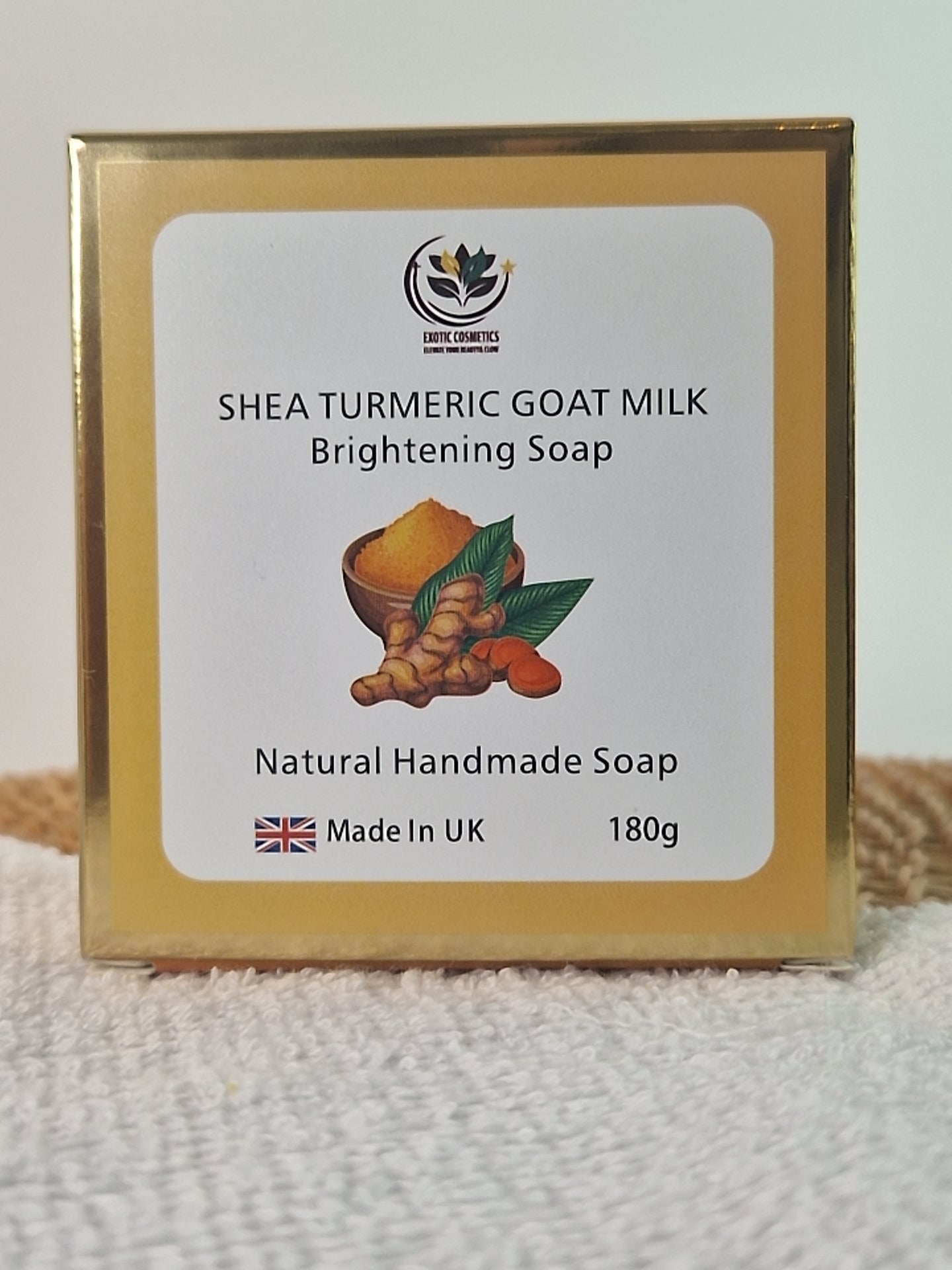 Shea butter Goat Milk Tumeric Soap