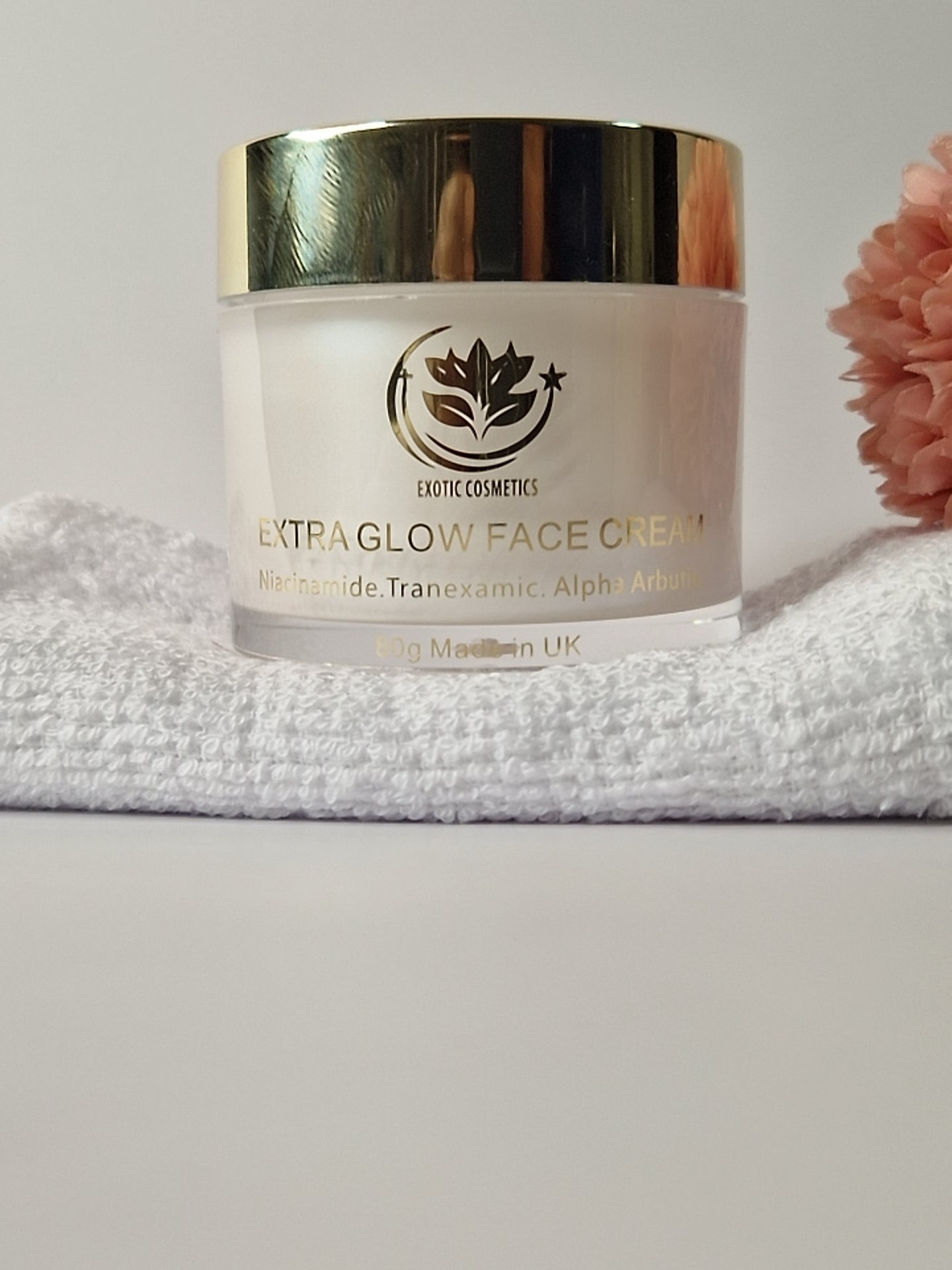 Extra Glow Face Cream with Alpha Arbutin Tranexamic Acid Hyaluronic Acid Squalane Oats extracts