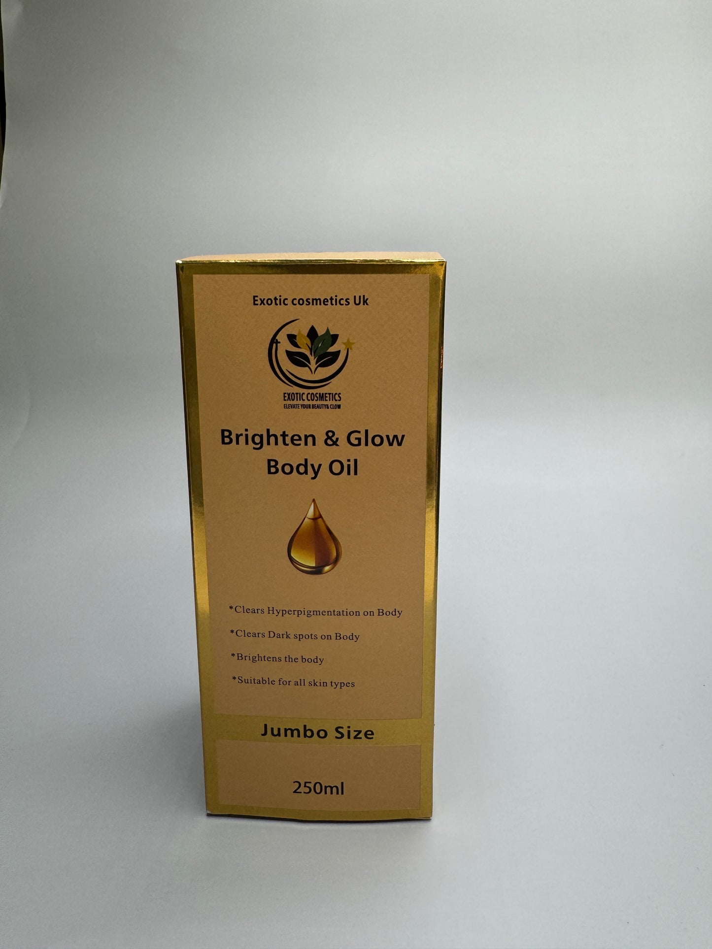 Brighten & Glow Body Oil for Bright Skin-JUMBO SIZE