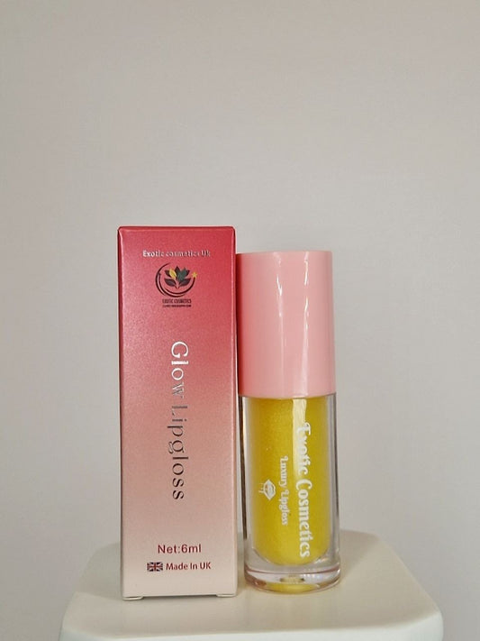 Glow Lipgloss for brightening lips and treating dark lips Moistureizing