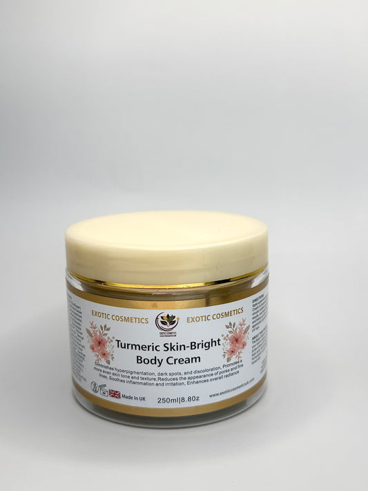 Turmeric Skin-Bright Body Cream With Alpha Arbtin For Skin Brightening