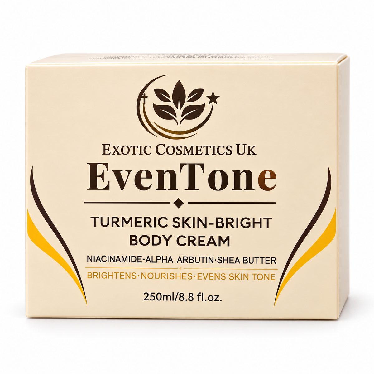 EvenTone -Turmeric Skin-Bright Body Cream With Alpha Arbtin For Skin Brightening