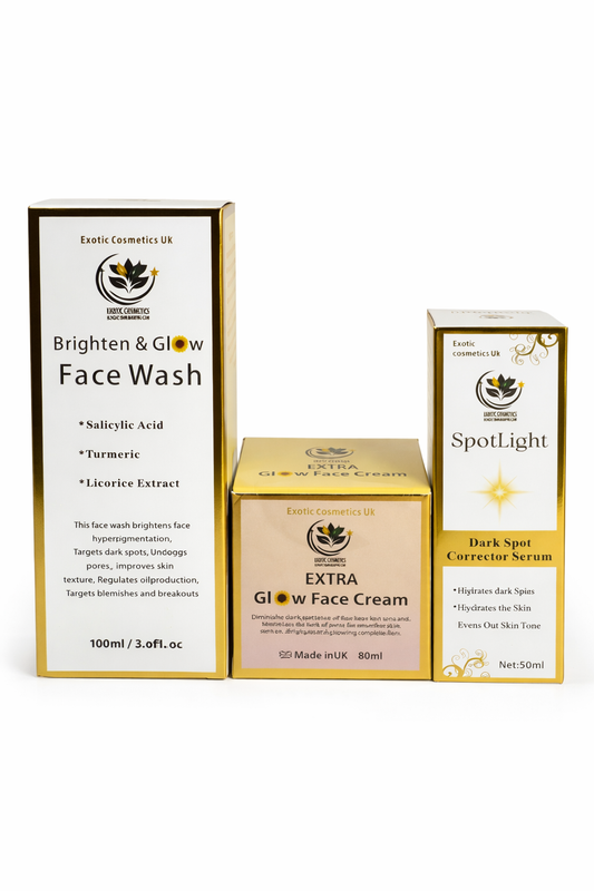 Caramel Acne Prone Face Care Bundle Face Wash Face serum face cream Face Brightening Products Acne treatment Face products Hyperpigmentation clearing products