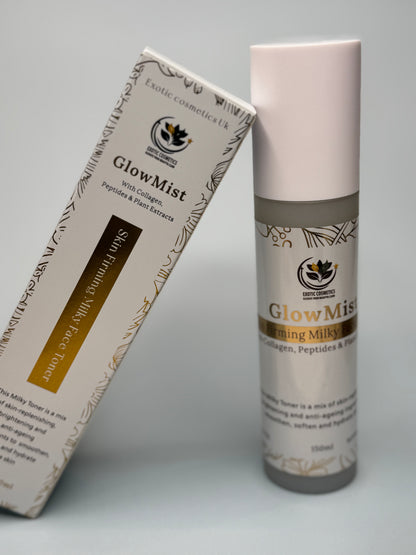 Milky Face Toner with Collagen and Peptides Face Brightening Face Firming Anti-aging Toner Hyperpigmentation Dark spots toner