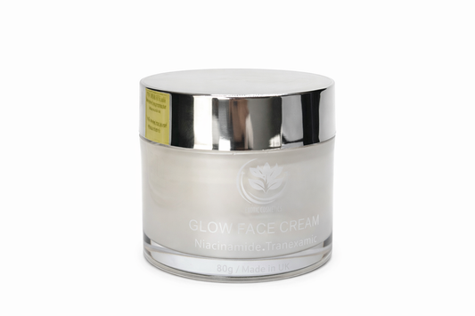 Glow Face Cream with Niacinamide  Tranexamic Acid hyaluronic acid squalane