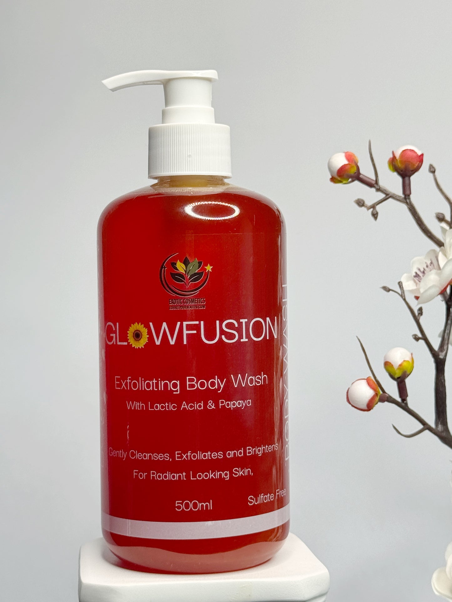 Caramel Perfect Glow Body Care Bundle 4in1 Body Cream Body scrub Body Oil Shower Gel Body wash Skin brightening set