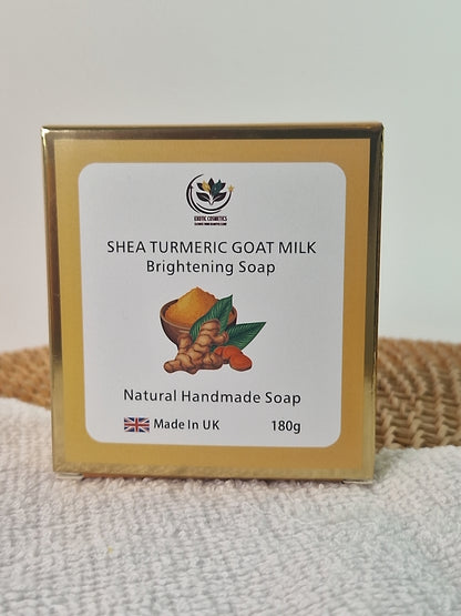 Shea butter Goat Milk Tumeric Soap