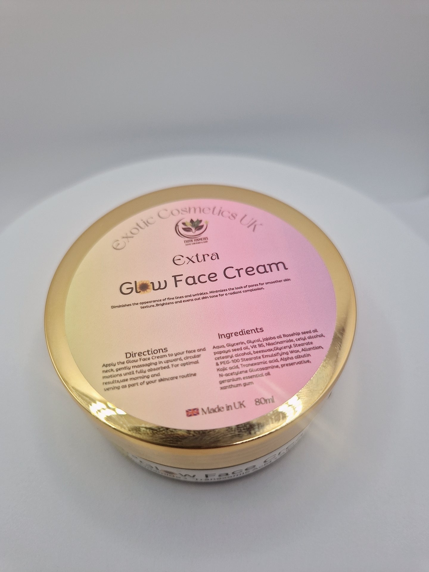 Extra Glow Face Cream with Alpha Arbutin + Tranexamic Acid