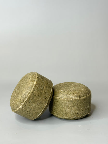 Root Ritual Herbal Shampoo Bar with Shikakai Neem Amla Nettle & Cocoa Butter Natural Silicone Sulphate Free Haircare Growth Cleansing Nourishing Handmade in the UK