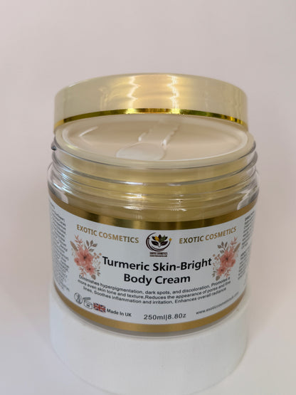 Skin-Bright Body set 3in1 Body Scrub Body Oil Body Cream Skin brightening bundle hyperpigmentation clearing set