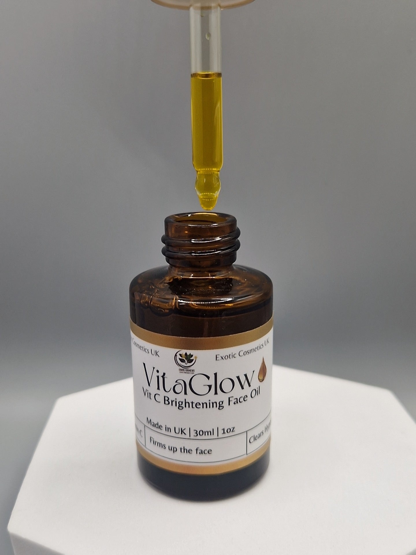 VitaGlow Face Brightening Oil with Vitamin C Glowing Face Hyperpigmentation Acne Face Oil