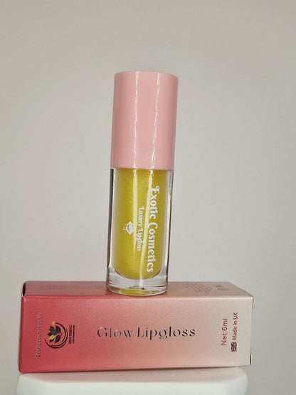 Glow Lipgloss for brightening lips and treating dark lips Moistureizing