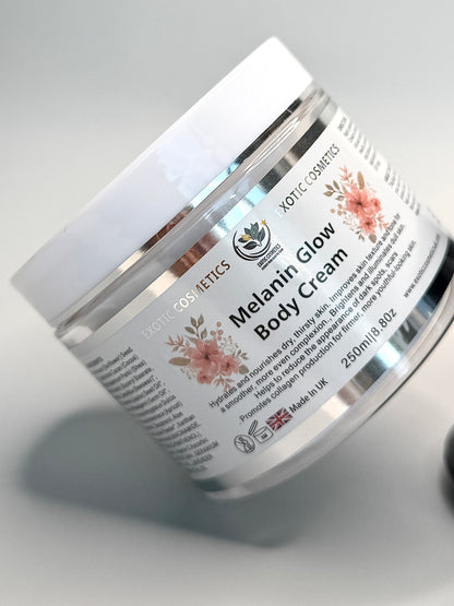 Melanin Glow Body Cream with NIACINAMIDE