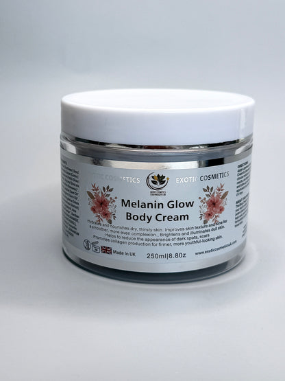 Melanin Glow Body Cream with NIACINAMIDE