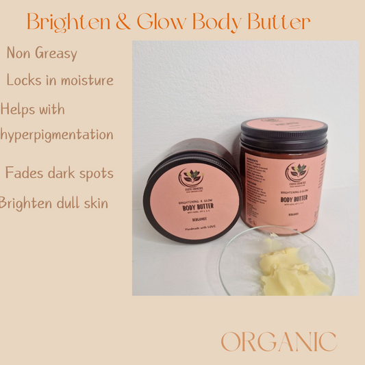 Brightening & Glow Body Butter-Bergamot