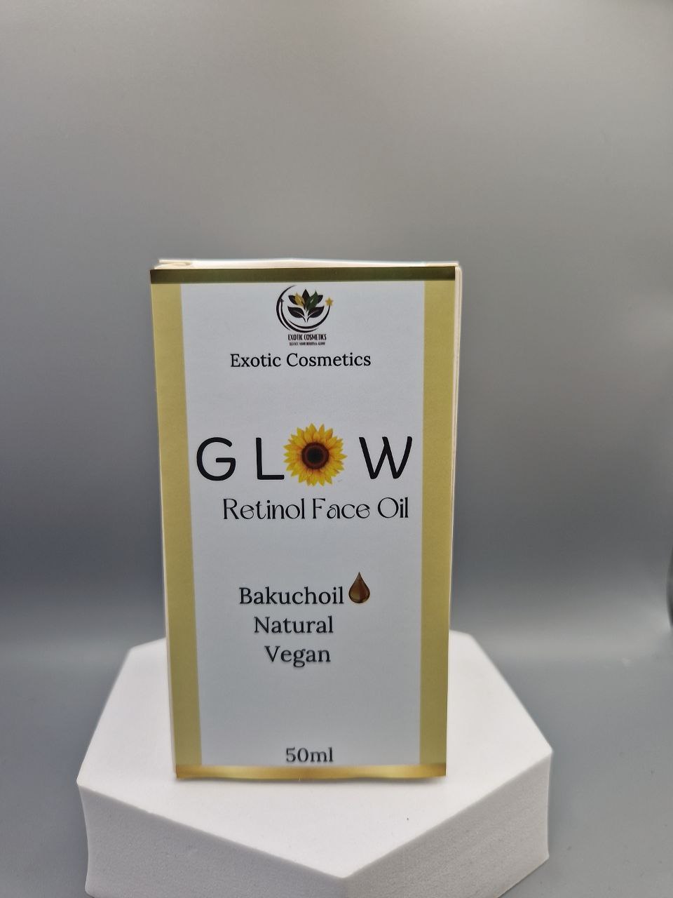 Glow Retinol Face Oil With Bakuchoil- Retinol for Brighening and glow Face