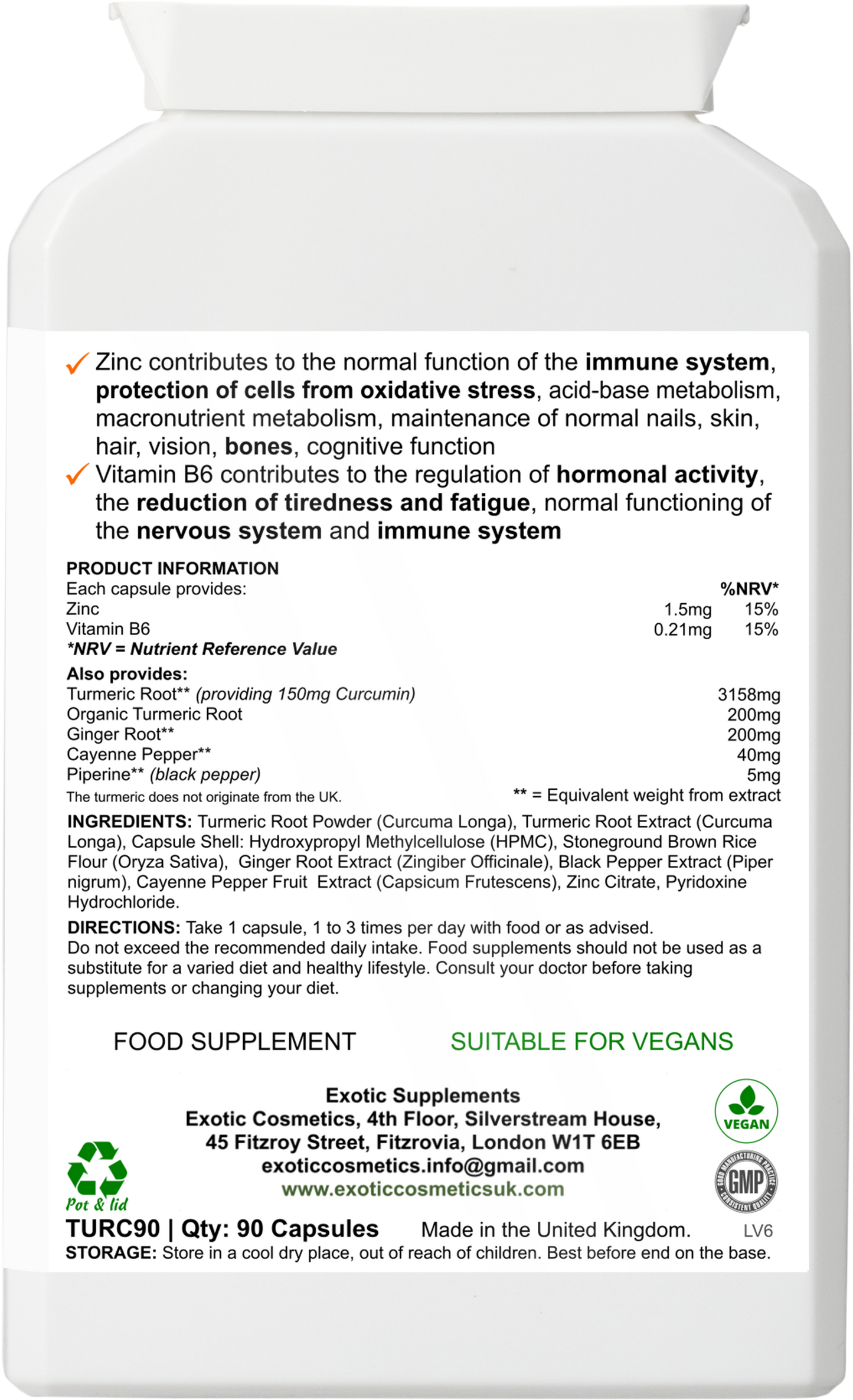 Turmeric Complex Mix