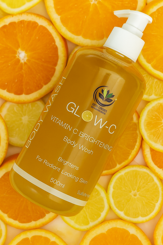 Vitamin C Body Wash:
Vitamin C Brightening Body Wash – Hydrate, Refresh & Glow Naturally-Sulfate Free