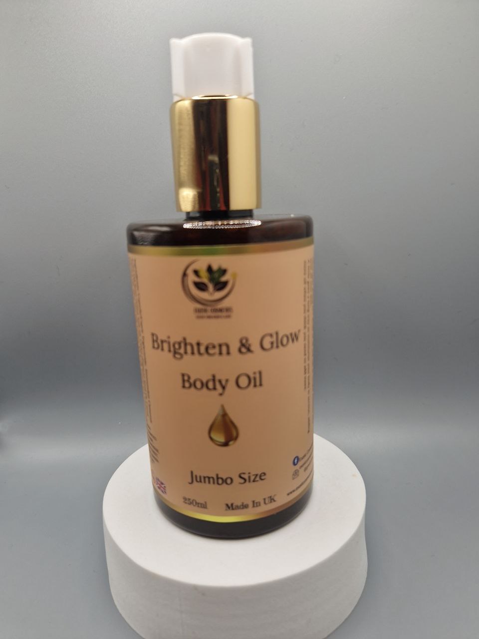 Brighten & Glow Body Oil with Kojic Acid for Bright Skin-JUMBO SIZE