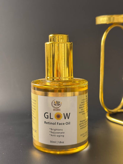 Glow Retinol Face Oil With Bakuchoil- Retinol for Brighening and glow Face