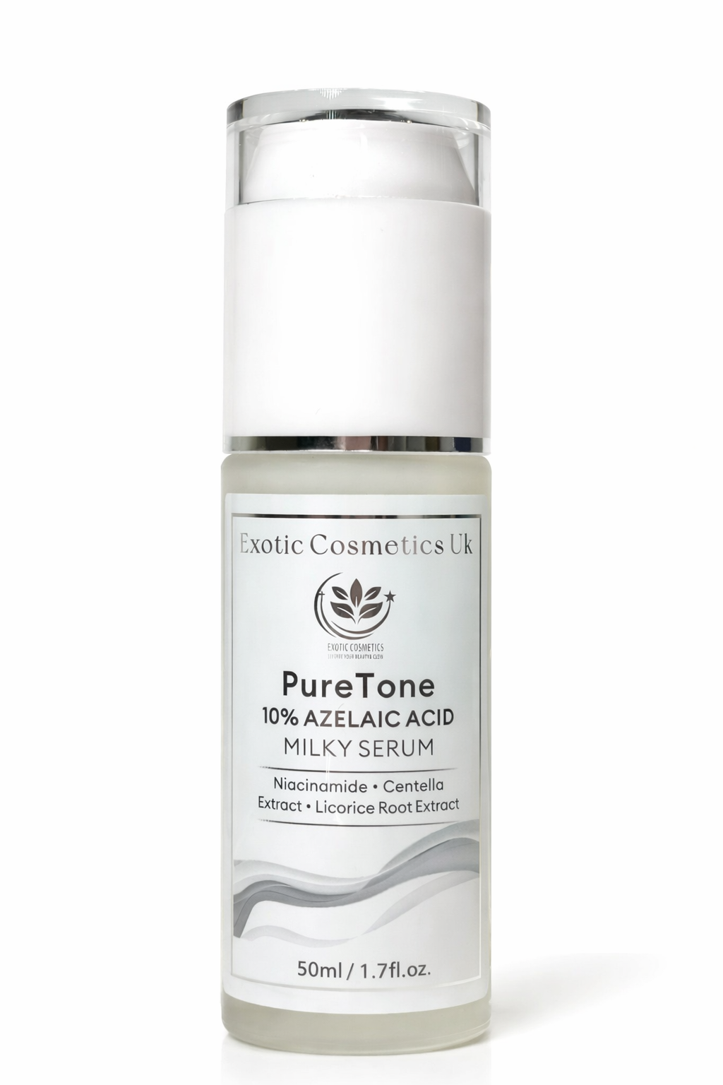 Exotic Cosmetics Azelaic Acid 10% Milky Face Serum for Hyperpigmentation Acne Dark Spots Brightening Glowing Skin Anti-Aging Blemish Control Sunburn Malasma 50ml Male and female