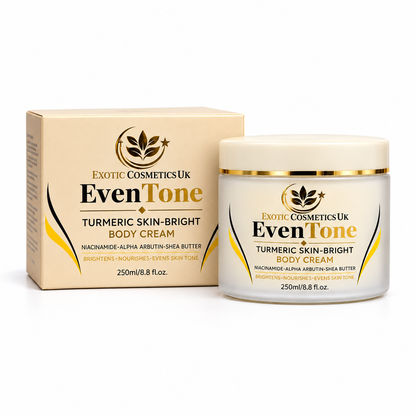 EvenTone -Turmeric Skin-Bright Body Cream With Alpha Arbtin For Skin Brightening
