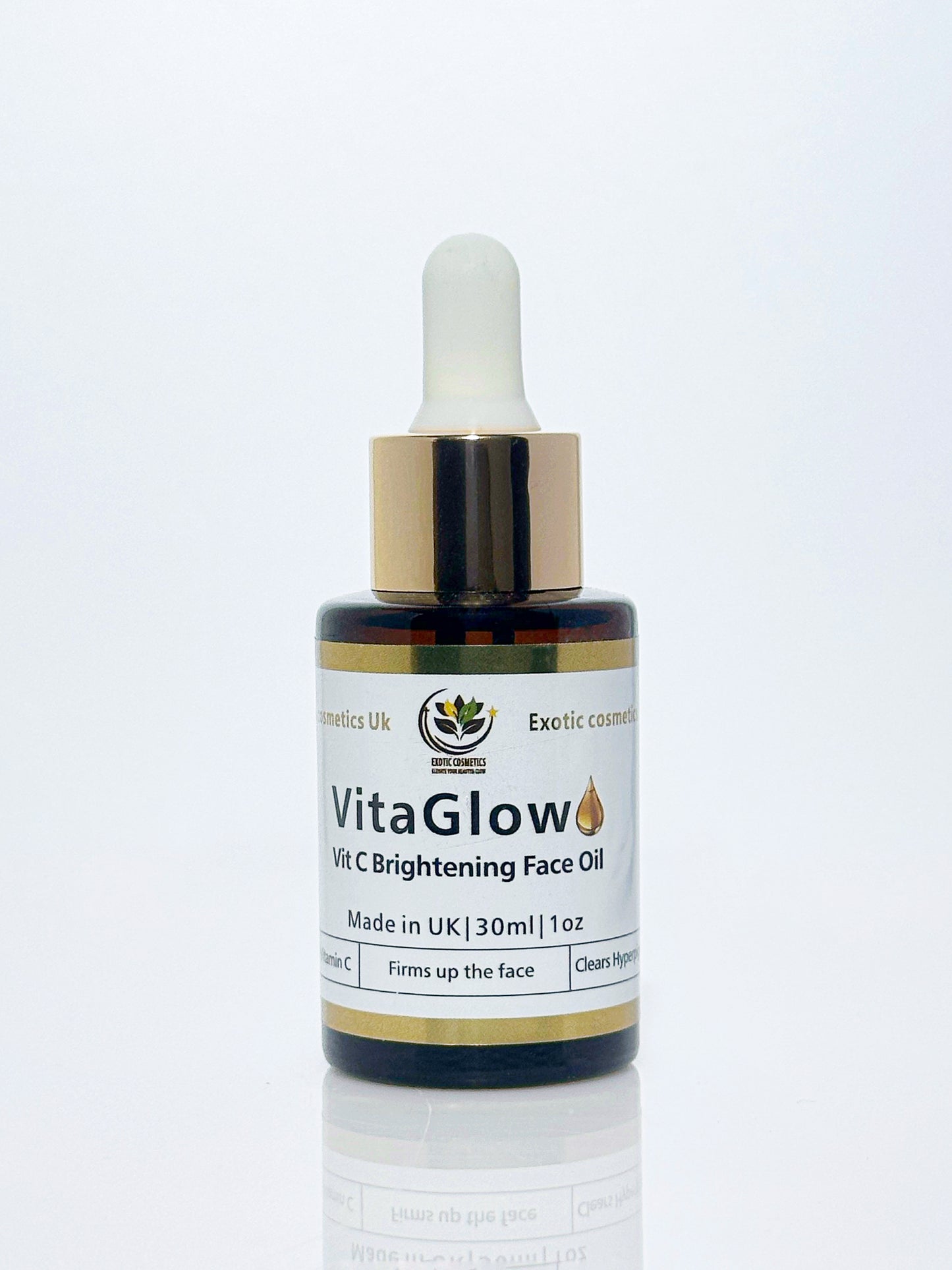 VitaGlow Face Brightening Oil with Vitamin C Glowing Face Hyperpigmentation Acne Face Oil