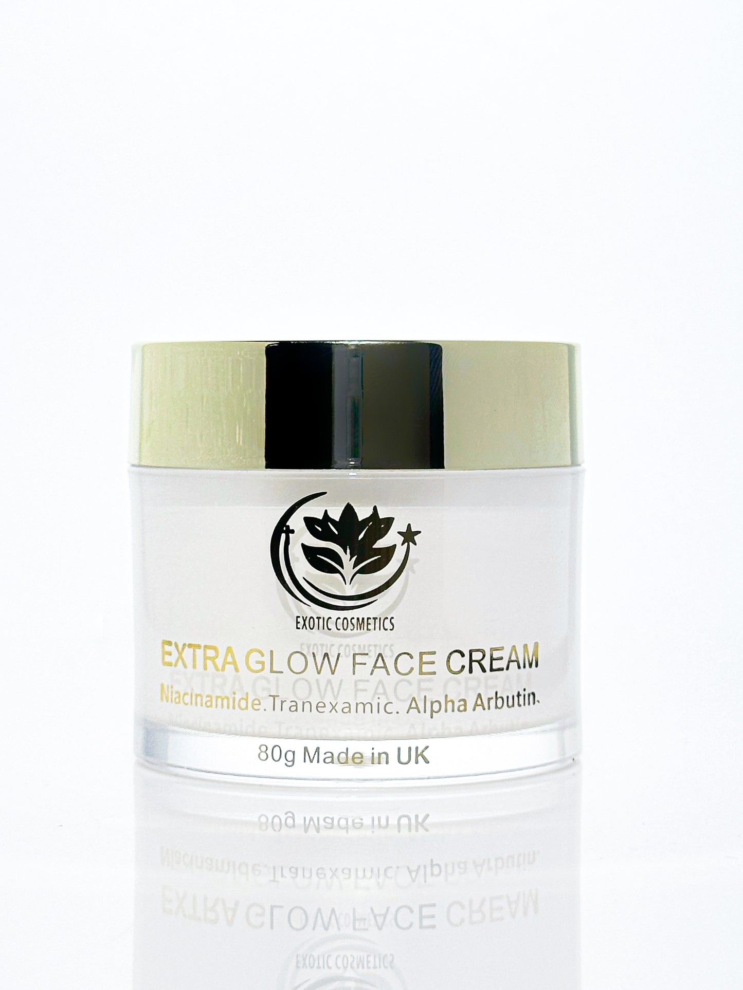 Extra Glow Face Cream with Alpha Arbutin Tranexamic Acid Hyaluronic Acid Squalane Oats extracts