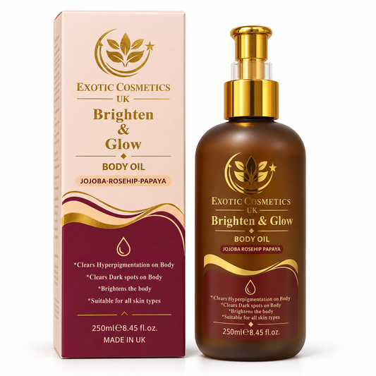 Brighten & Glow Body Oil for Bright Skin 250ml